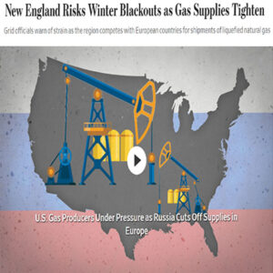 New England Risks Winter Blackouts as Gas Supplies Tighten